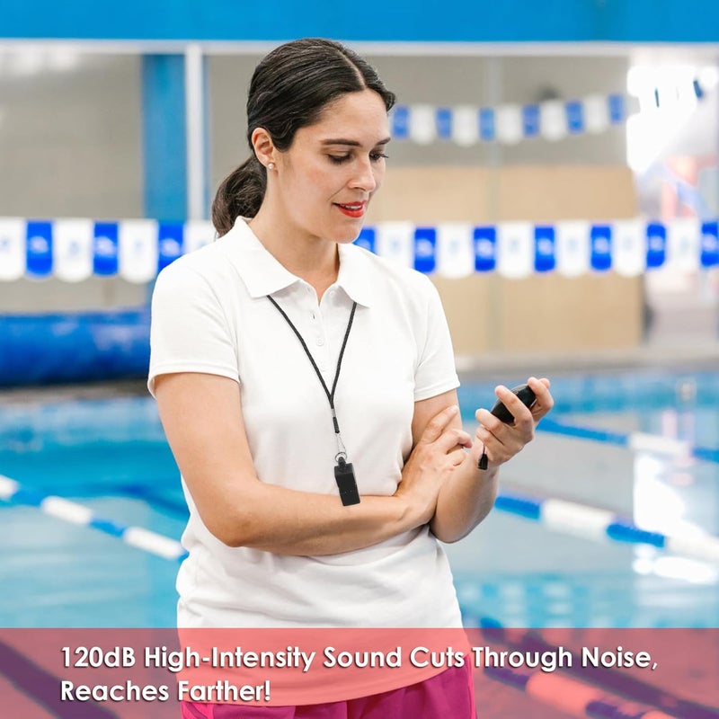 smrtcol Whistles Sports Whistles with Lanyard Loud Crisp Sound Pealess Whistles for Referees Coaches and Lifeguards - Image 4